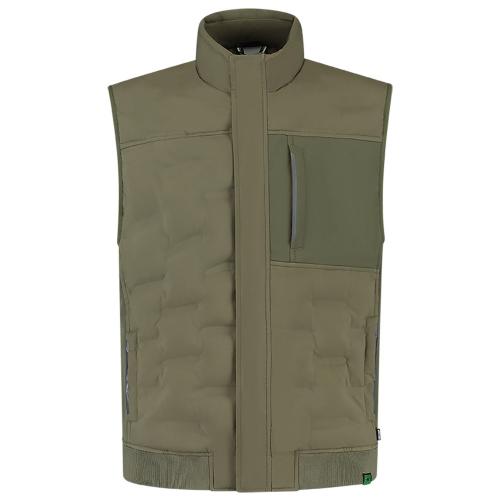 Bodywarmer Puffer Rewear legergroen Mt XS product photo