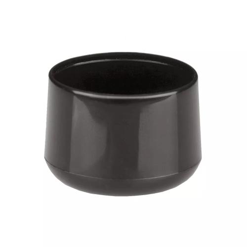Omsteekdop PVC voor ronde buis zwart 16mm product photo