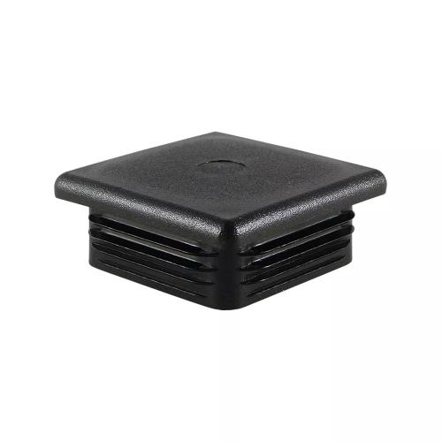 Insteekdop kunststof PE vierkant zwart 20x20x0.8-3.0mm product photo