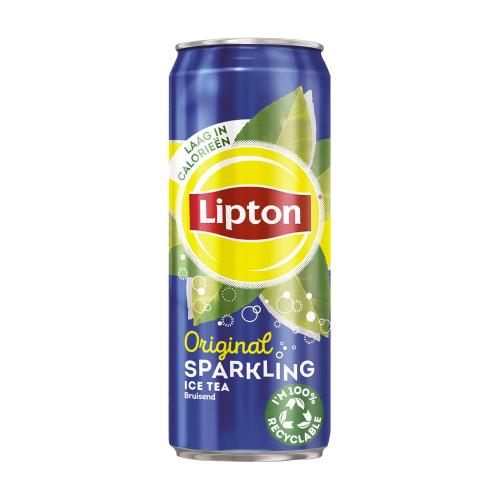 Lipton Ice Tea Sparkling Blik 33cl product photo