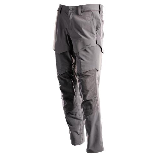 Werkbroek Cust Ultimate Stretch + kniezakken steengrijs maat 82C52 product photo