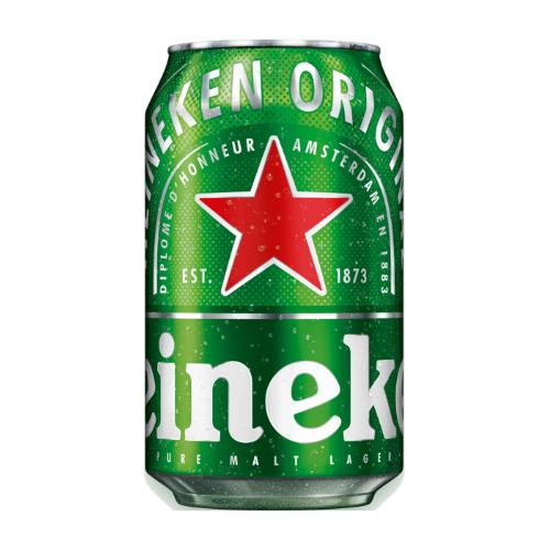 Heineken blik 33cl product photo