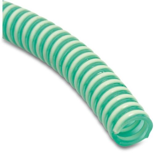 Zuigpersslang licht groen transparant per meter rol=50m 11/4 duims 32mm product photo