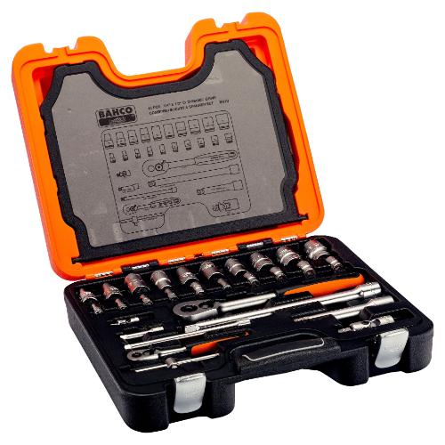 Doppenset 1/4 en 1/2 41-delig product photo