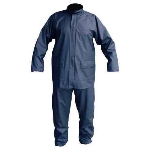 Regenpak pu-stretch blauw 2XL product photo