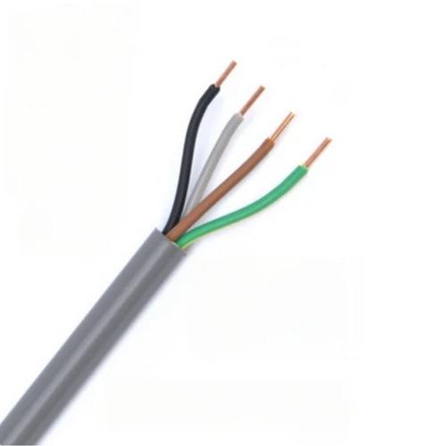 Waskönig + Walter installatiekabel grijs XMvK-G licht brandklasse Eca 4x2.5mm2 rol = 10 meter product photo