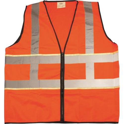 Verkeers veiligheidsvest fluor oranje glow in the dark 2XL product photo