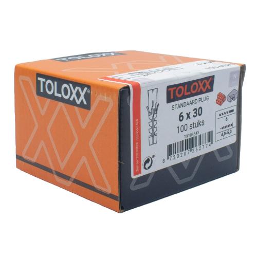 Universeelplug 2S nylon 2-zijdige spreiding 6 mm product photo