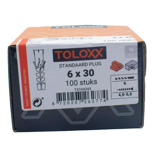 Universeelplug 2S nylon 2-zijdige spreiding 6 mm product photo https://media.isero.nl/Isero-IseroNL-Site/images/L/2394543_1.jpg L