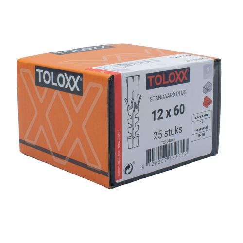 Universeelplug 2S nylon 2-zijdige spreiding 12 mm product photo