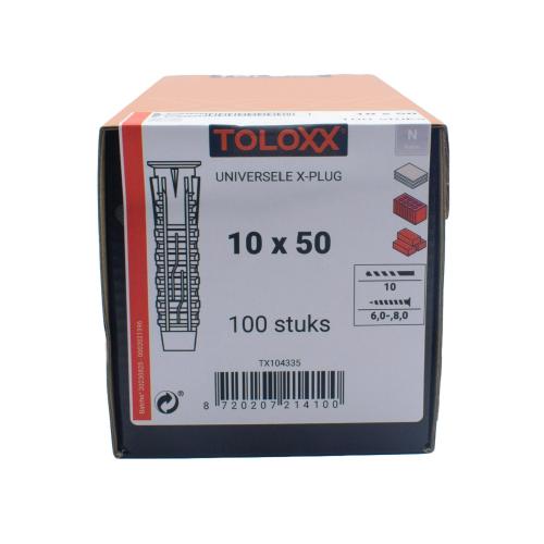 Universeelplug 4S nylon 4-zijdige spreiding 10mm product photo https://media.isero.nl/Isero-IseroNL-Site/images/L/2394550_1.jpg L