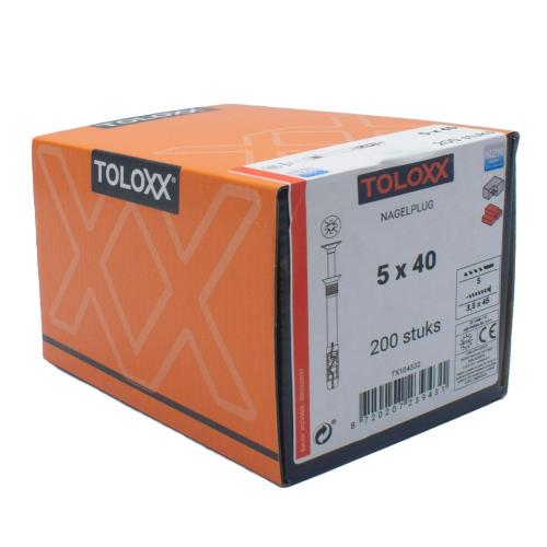 Nagelplug nylon 5x40mm product photo