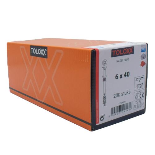 Nagelplug nylon 6x40mm product photo