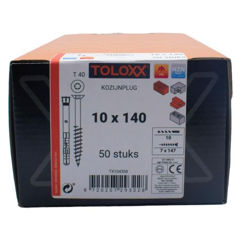Kozijnplug nylon TX40 10x140mm product photo https://media.isero.nl/Isero-IseroNL-Site/images/L/2394567_1.jpg L