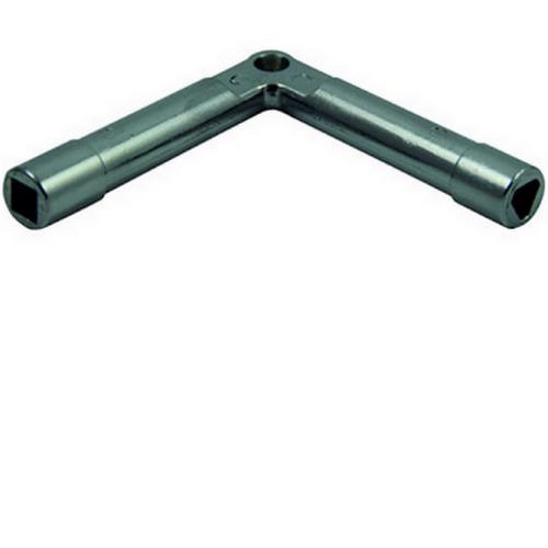 Emka doornsleutel driehoek en vierkant inwendig 8mm 90 graden product photo