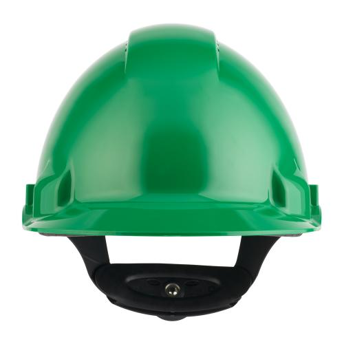 3M™ veiligheidshelm draaiknop geventileerd groen G3000NUV-GN product photo https://media.isero.nl/Isero-IseroNL-Site/images/L/239532_2.jpg L