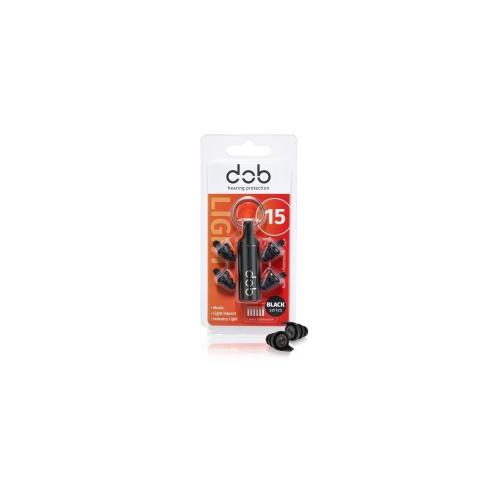 Earplugs Black series herbruikbaar met filter 15dB product photo