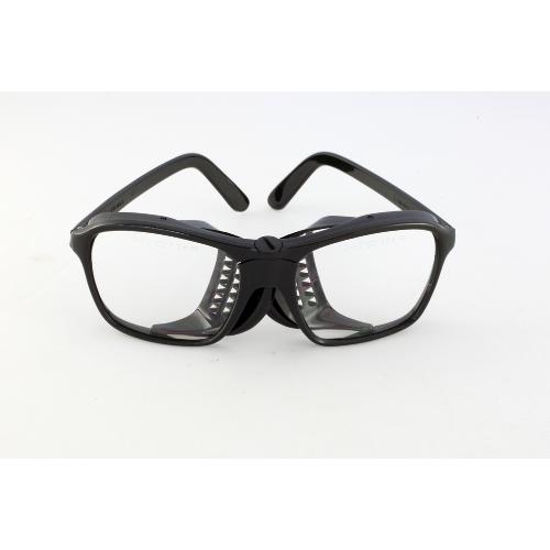 Veiligheidsbril met zijkapjes zwart product photo