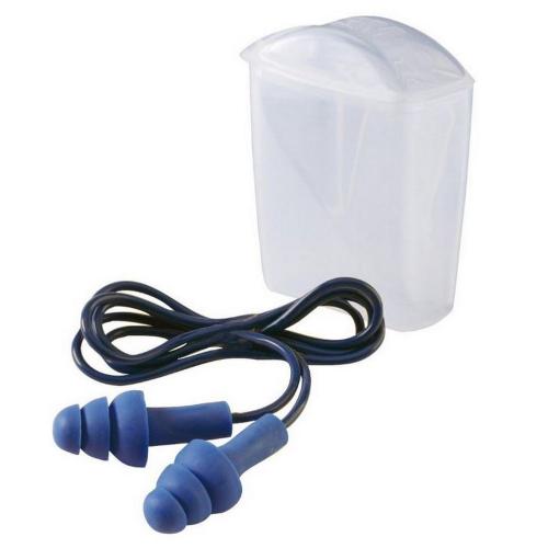 Earplugs met koord blauw 32db product photo