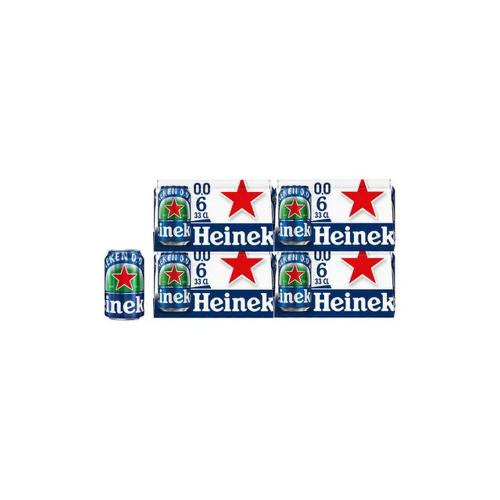 Heineken 0.0% bier blik 33cl Statiegeldblik product photo