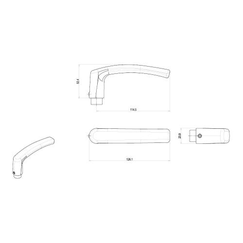 Noxxa deurkruk 158 - F1 blok model - gatdeel product photo https://media.isero.nl/Isero-IseroNL-Site/images/L/240547_5.jpg L