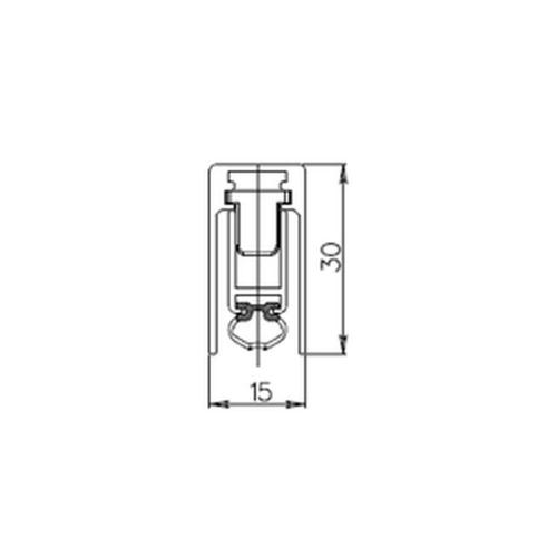 Noxxa valdorpel met kunststof afdichting - lengte 1228mm product photo https://media.isero.nl/Isero-IseroNL-Site/images/L/2414426_1.jpg L