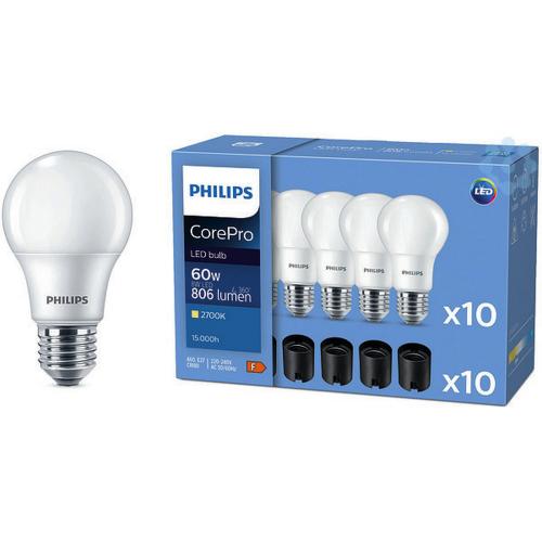 LED lamp peer Fitting E27 gematteerd CorePro (niet dimbaar)8.0w (60w) 827 2700K 806 lumen product photo