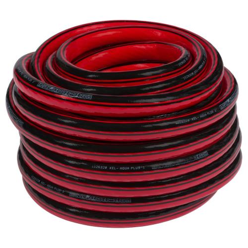 Waterslang gewapend 5-laags alleen per rol=25m Topkwaliteit 1/0 duims Pvc 25.0x30.30mm 21bar product photo