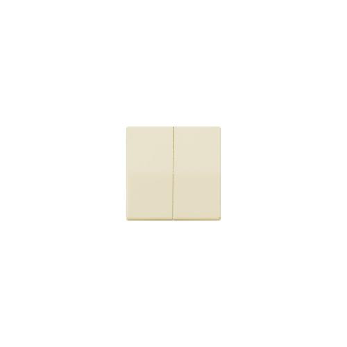 Jung bedieningselement centraalplaat serie 2xwip creme wit serie AS500 Ral 1013 Los AS591-5 product photo