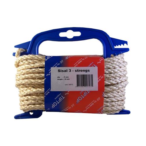 Sisal lijntouw 10mm (haspel a 10 mtr) product photo