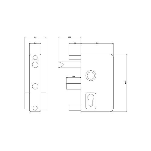 Noxxa poortslot dag- en nachtslot - zilver - inclusief kruk en instelbare dagschoot product photo https://media.isero.nl/Isero-IseroNL-Site/images/L/2439123_5.jpg L