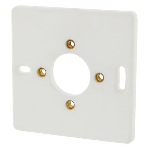 Attema bodemplaat/montageplaat 1 voudig voor opbouw zuiver wit serie TME 81x81mm AT1412 product photo
