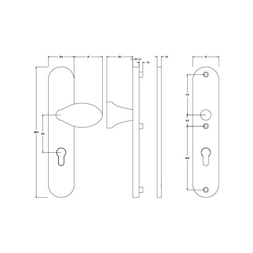 Noxxa veiligheidsgarnituur rond F1 - 250x50mm PC72 DD. 37-47mm - SKG*** product photo https://media.isero.nl/Isero-IseroNL-Site/images/L/2455513_5.jpg L