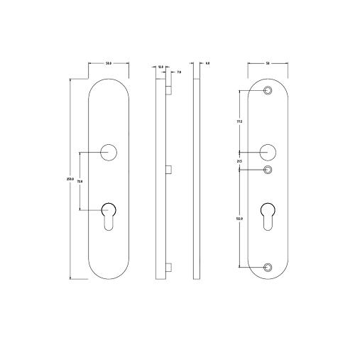 Noxxa veiligheidsschilden rond F1 - 250x50mm PC72 DD. 48-62mm - SKG*** product photo https://media.isero.nl/Isero-IseroNL-Site/images/L/2455515_5.jpg L