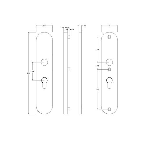 Noxxa veiligheidsschilden rond F1 - 250x50mm PC55 DD. 37-47mm - SKG*** product photo https://media.isero.nl/Isero-IseroNL-Site/images/L/2455520_5.jpg L