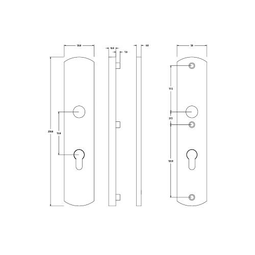 Noxxa veiligheidsschilden curve F1 - 250x50mm PC72 DD. 37-47mm - SKG*** product photo https://media.isero.nl/Isero-IseroNL-Site/images/L/2455534_5.jpg L