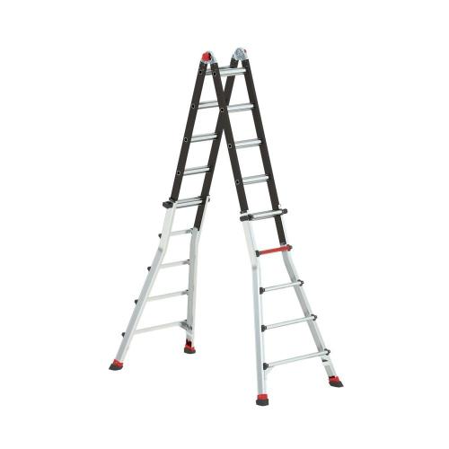 Vouwladder professional werkhoogte 6.45m (20.6kg) Varitrex Tele PRO+ 4x6 Treden product photo