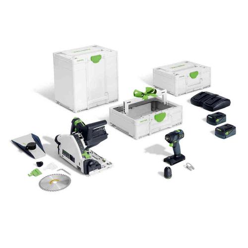 Festool accu-combiset 18.0V 2x5.0Ah TSC 55 K/TXS 18/TB M 137 product photo