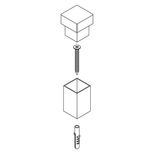 Deurstopper vloermontage RVS 304 vierkant 30x30mm inclusief bevestiging product photo https://media.isero.nl/Isero-IseroNL-Site/images/L/2474122_2.jpg L