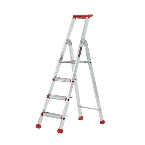 Oploopbare trap enkel dubbele treden 4 (5.8kg) Nimba incl.tooltray en emmerhaak product photo