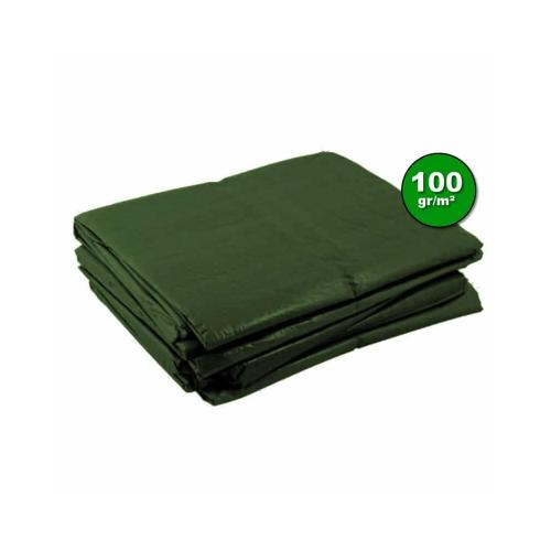 Dekzeil Light Duty olijfgroen 100 gram/m2 6x8m (Eco) product photo