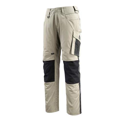 Werkbroek Unique Mannheim lichtkaki/zwart maat 82C50 product photo