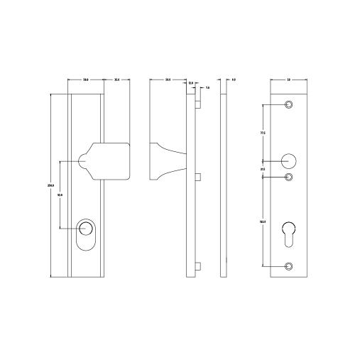 Noxxa veiligheidsgarnituur rechthoekig F1 - 250x50mm PC92 DD. 48-62mm - met kerntrekbeveiliging SKG*** product photo https://media.isero.nl/Isero-IseroNL-Site/images/L/2486085_5.jpg L