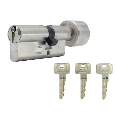 Noxxa Basic knopcilinder - SKG** - dubbel S55/30K - inclusief 3 sleutels product photo