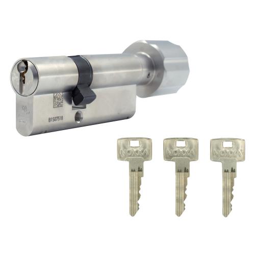 Noxxa Basic knopcilinder - SKG** - dubbel S30/35K - inclusief 3 sleutels product photo