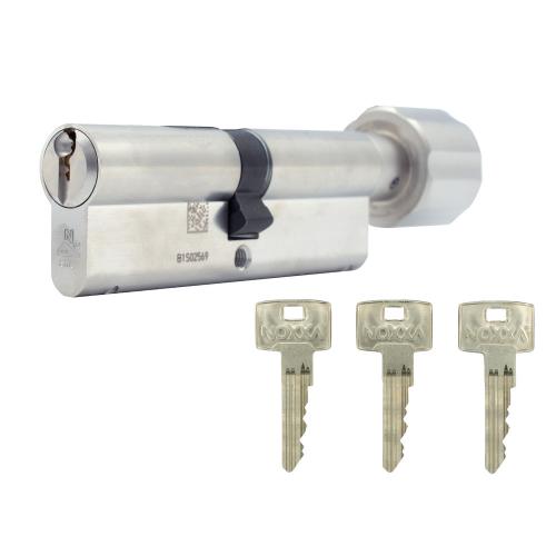 Noxxa Basic knopcilinder - SKG** - dubbel S40/40K - inclusief 3 sleutels product photo