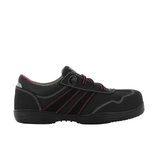 Safety jogger veiligheidsschoenen dames Ceres S3 laag zwart/roze maat 36 product photo