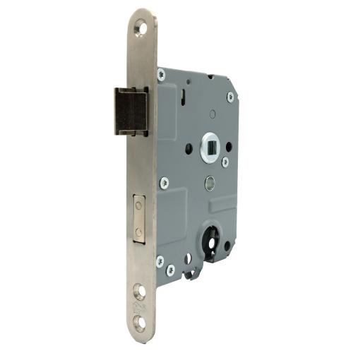 Noxxa veiligheidsdag- en nachtslot - SKG1 - afgeronde rvs voorplaat 174x20mm - PC55 - doornmaat 50mm - DIN links/rechts product photo