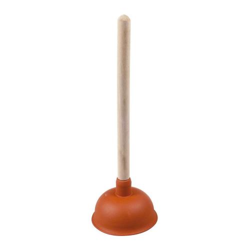 Gootsteenontstopper rubber houten steel afvoerontstopper11cm 110mm 12.0910-001 product photo