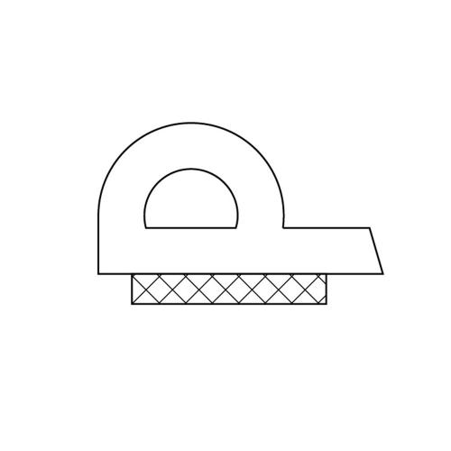 Tochtstrip zelfklevend model P wit kier 3 tot 5mm 7.5m Ellenflex P-Wit 7.5m product photo https://media.isero.nl/Isero-IseroNL-Site/images/L/2531274_2.jpg L